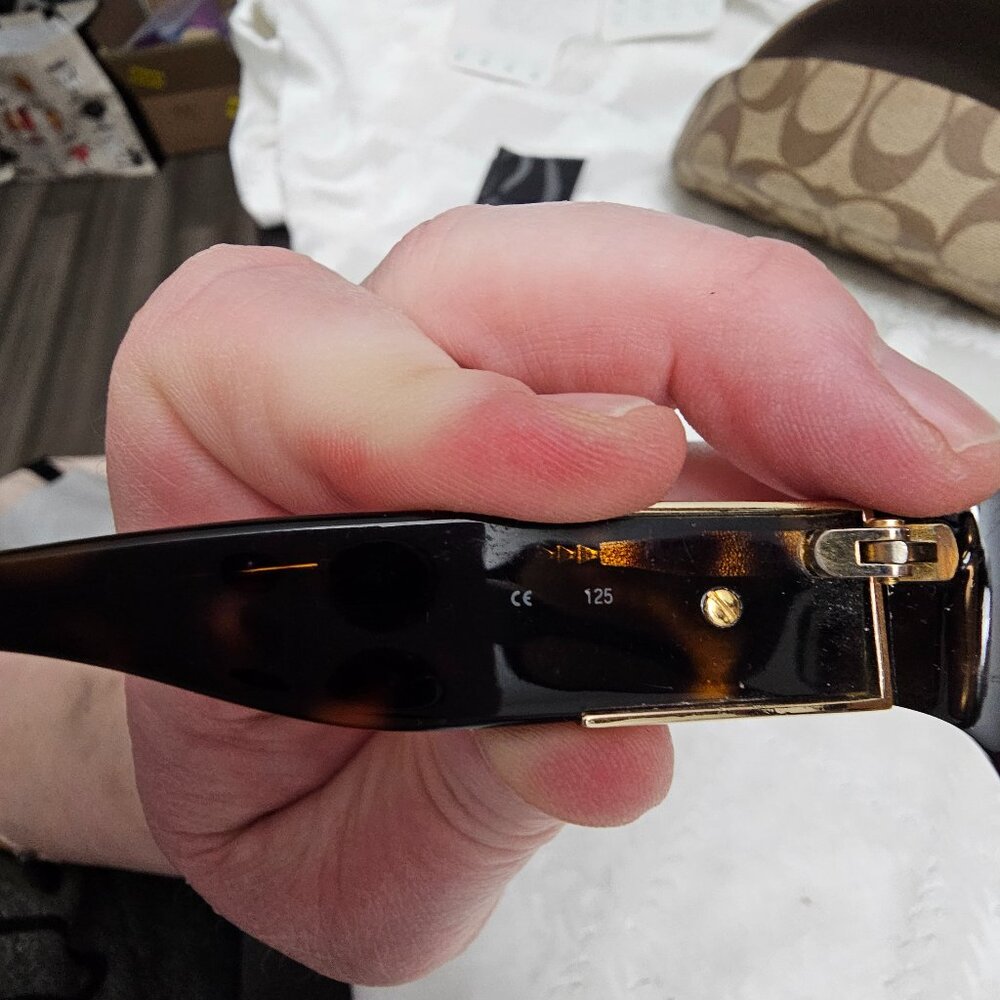 Coach Nina Sunglasses S494 in Tortoise! Comes with Case! - Picture 7 of 11